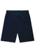 BERMUDA EM SARJA STRETCH AZUL MARINHO LUC.BOO 77390 - comprar online