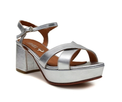 Sandalia Canela Plata - comprar online