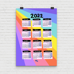 Calendário 2022 Rainbow