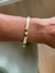 Bracelete Cravejado - Dourado - loja online