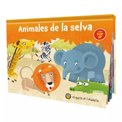 Libro POP UP Animales de la selva