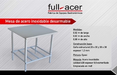 MESA DE TRABAJO DESARMABLE - PR Equipamientos