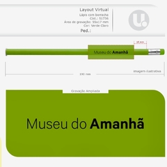 Lápis Museu do Amanhã - Clássico - Parceria Carioca