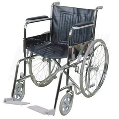 Silla de Ruedas MODELO FIJO, Plegable AUTOTRASLADO Ruedas 60/20cm | Importada - ORTOPEDIA BERACA