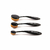 kit 3 cepillos -Rounded Brush Combo-Max Shine - comprar online