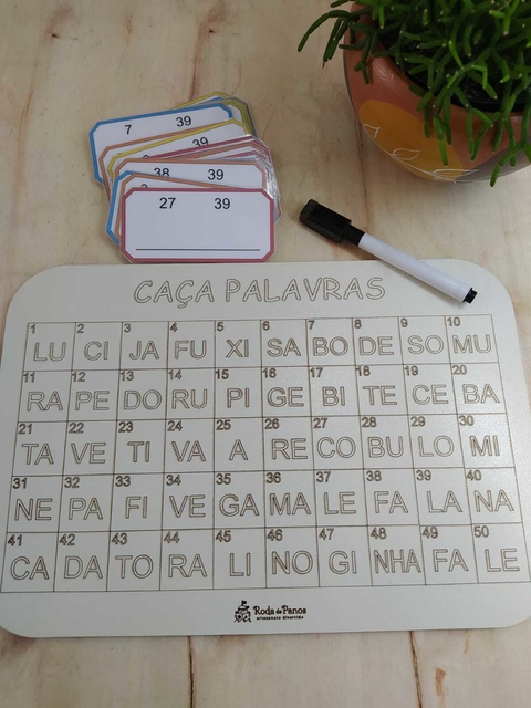 Jogo da Tabuada, Loja Roda de Panos