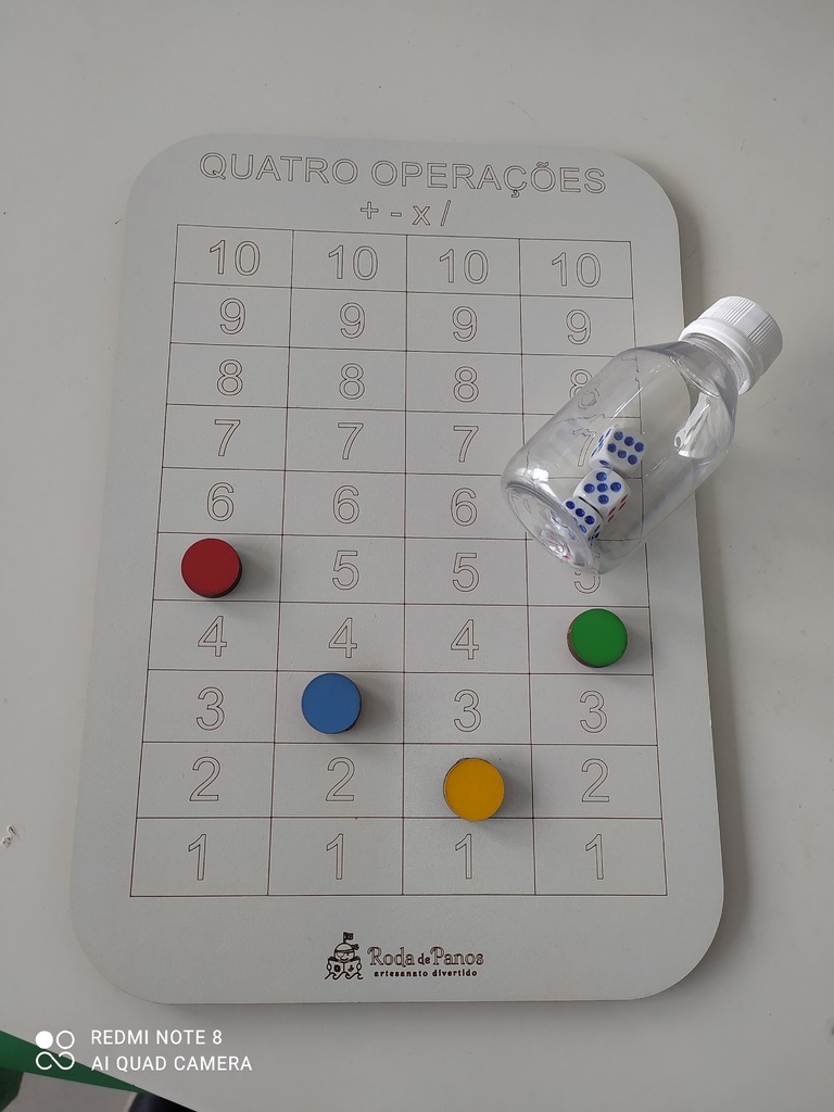 Jogo, Operações de Matemática