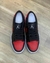 Jordan Low - Preto / Vermelho na internet