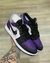 Jordan Low - Preto / Roxo