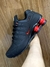 Nike Shox Preto/Vermelho - comprar online