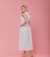 Vestido linho off white - loja online