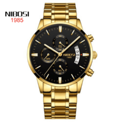 Relógio Masculino Nibosi 2309 Original Aço Inox A Prova D'água 100% Funcional - PL Watches - Use seu estilo!