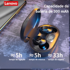 Fone de Ouvido Sem Fio Lenovo XT91 Original Bluetooth - loja online