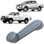 Manivela do vidro Toyota Hilux 2005-2015 Cinza (Nylon)