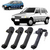 Kit 4 Maçanetas Externa c/chave Fiat Uno Mille 1990-1995