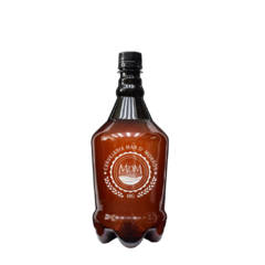 Growler Pet 1L Âmbar