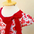 Vestido Infantil Trapézio Floral - comprar online