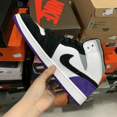 Air Jordan 1 Mid SE Purple - Él.sneakers