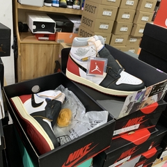 Union LA x Air Jordan 1 Retro High NRG 'Black Toe' - loja online