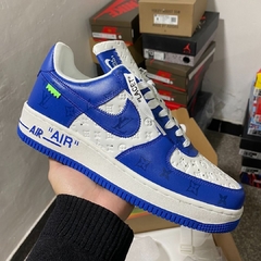 Louis Vuitton x Nike Air Force 1 Low By Virgil A White Royal