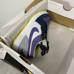 Air Jordan 1 Low Purple Magenta na internet