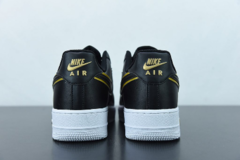 Nike Air Force 1 Low '07 Black Metalic Gold