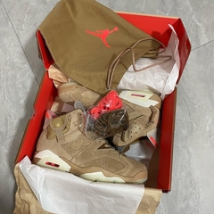 Travis Scott x Air Jordan 6 Retro 'British Khaki'