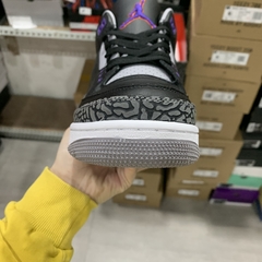 Air Jordan 3 Retro Black Court Purple - loja online