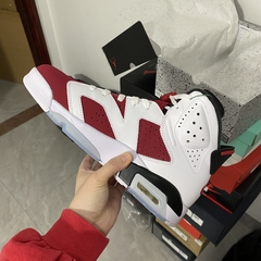 Air Jordan 6 Retrô “Carmine” na internet