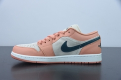 Air Jordan 1 Low Light Madder Root na internet