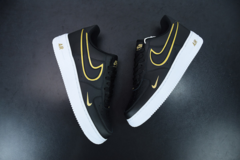 Nike Air Force 1 Low '07 Black Metalic Gold - Él.sneakers