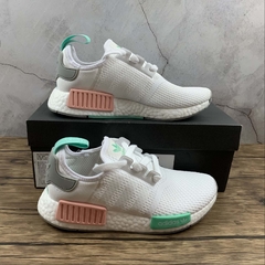 Adidas NMD R1 White Grey Mint - loja online