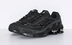 Supreme x Nike Shox Ride 2 Black na internet