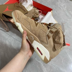 Travis Scott x Air Jordan 6 Retro 'British Khaki' - Él.sneakers