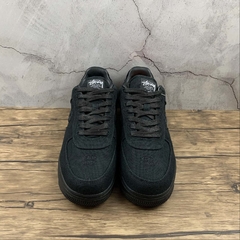 Stussy x Nike Air Force 1 Low 'Triple Black' - loja online