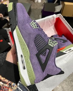 Air Jordan 4 Retro “Canyon Purple” na internet