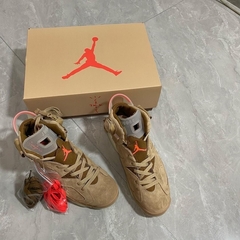 Travis Scott x Air Jordan 6 Retro 'British Khaki' - Él.sneakers