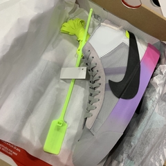 Nike Blazer Mid Off-White Wolf Grey Serena "Queen" - Él.sneakers