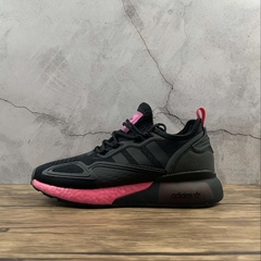 Adidas ZX 2K Boost Core Black Shock Pink