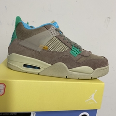 Union x Air Jordan 4 Retrô “Taupe Haze” na internet