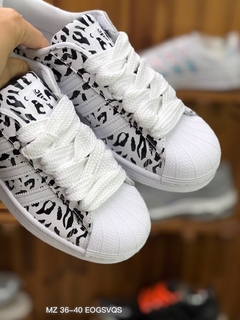 Adidas Superstar Leopard White - Él.sneakers