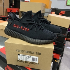 Yeezy Boost 350 ”Black Red” - Él.sneakers