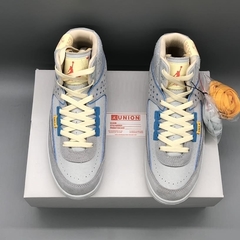 Union x Air Jordan 2 “Grey Fog” na internet