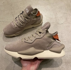 Y3 Kaiwa Trainers Trace Khaki / Fox Orange