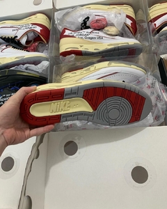 Off-White x Air Jordan 2 Low White and Varsity Red