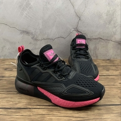 Adidas ZX 2K Boost Core Black Shock Pink - comprar online