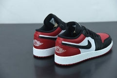 Imagem do Air Jordan 1 Low “Bred Toe”