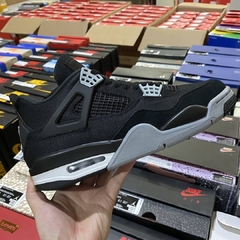 Air Jordan 4 Retro SE Black Canvas na internet