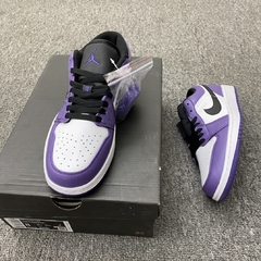 Air Jordan 1 Low Court Purple White