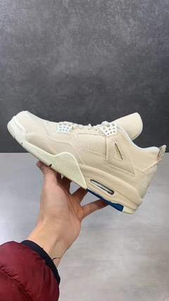 Air Jordan 4 Canvas “Sail” - loja online